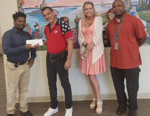 DELIVERY OF BUS PASSES TO ERRERA CENTER PURCHASED WITH FREEDOM GRANT 