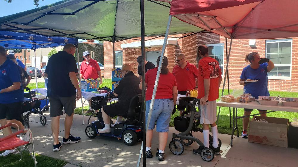 Veterans Cookout at Victory Apartments 2025