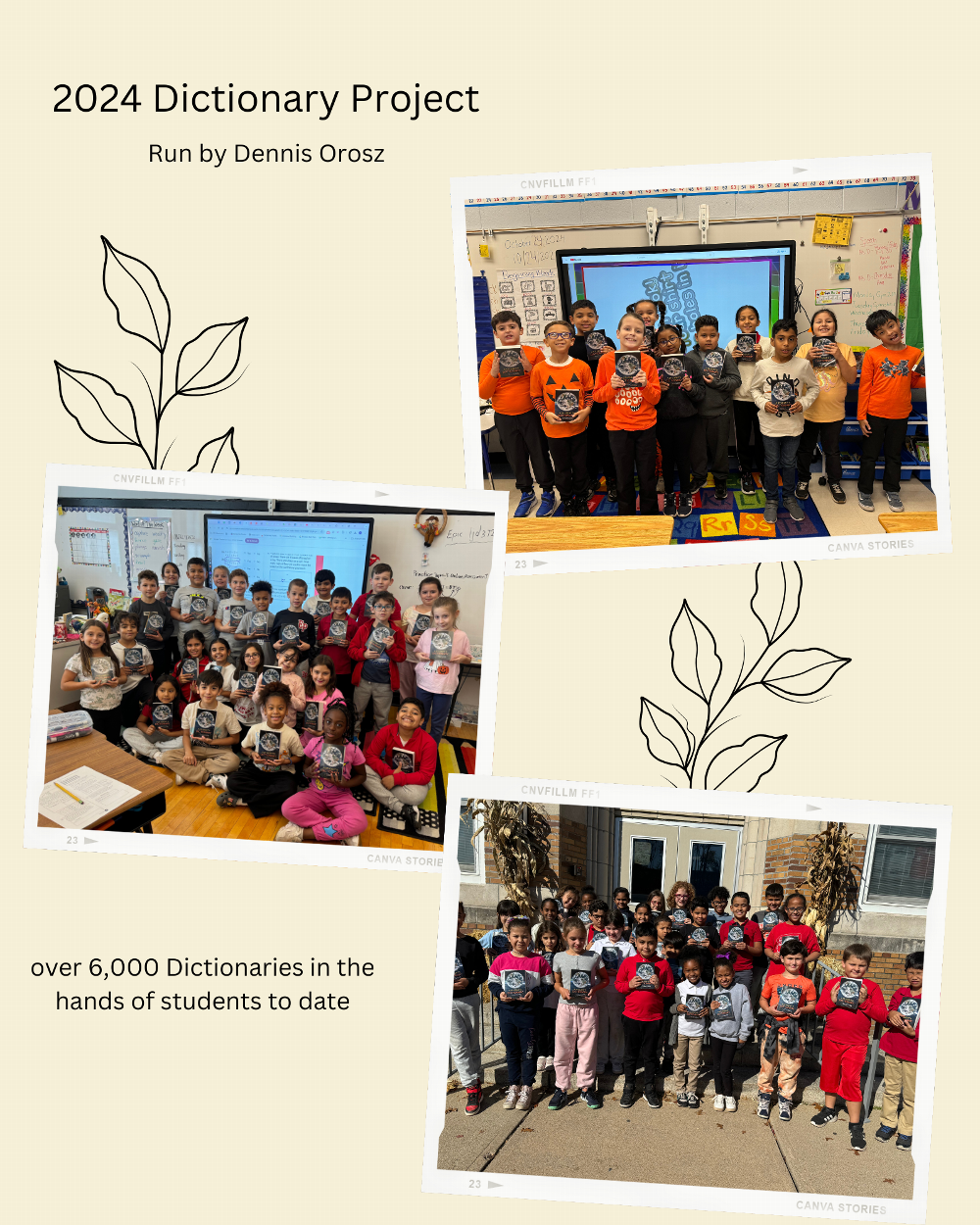 Our Dictionary project has put dictionaries in the hands of many students over the years