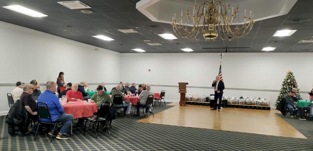 Event Hall being used for a Veteran's Event