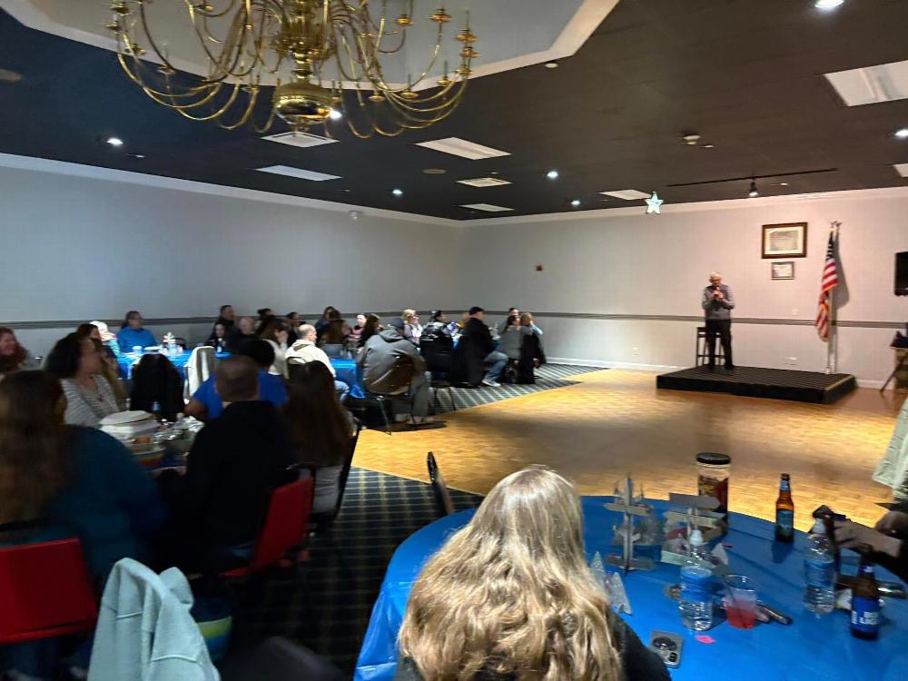 Event Hall hosting a comedy night