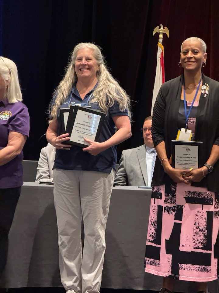 Secretary Deborah Reedy PER brought home 3 First Place Awards - Virtual Website, Bulletin, and Facebook