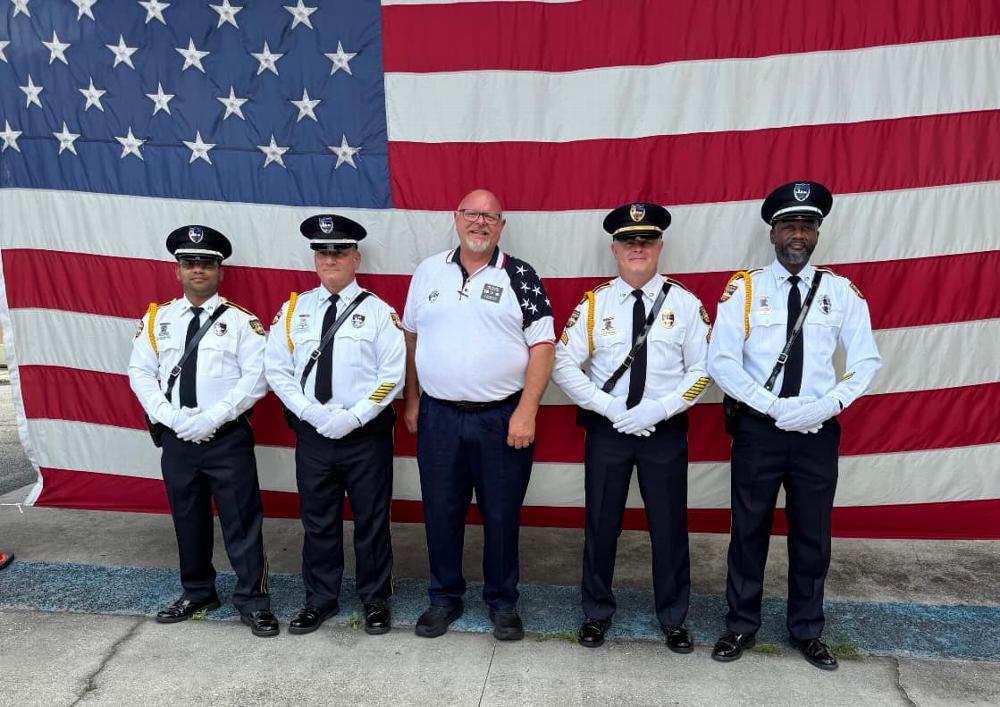 2025 ER Brent Reedy with Color Guard