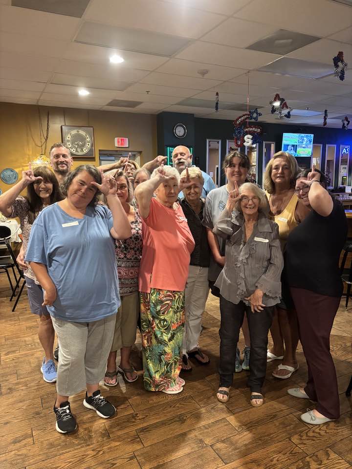 Bunco Night Fun - Can you tell who LOST?!! 