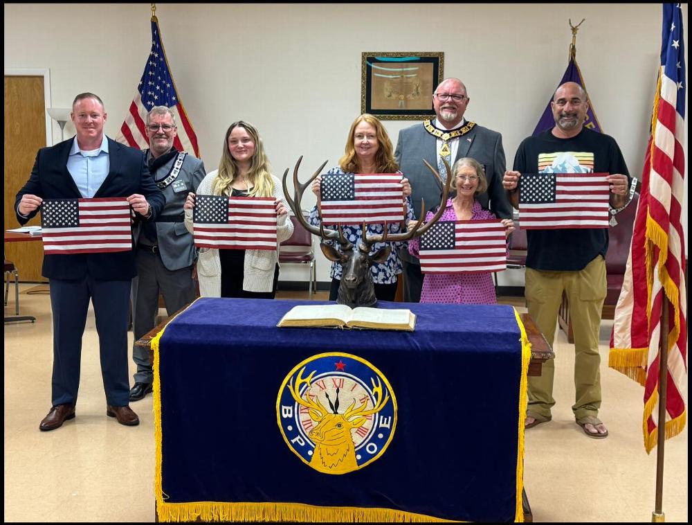 New Members Initiated on August 27, 2025
Taylor, Jessica, Bernadette, Karen, and Jorge with ER Brent Reedy and Esquire David Graham