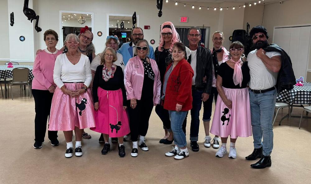 Sock Hop 2025 - Everyone had a great time dressing up and dancing!