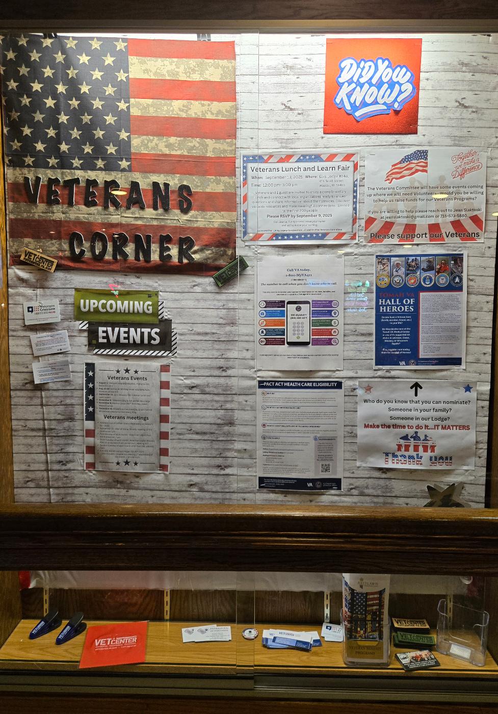 Veterans Corner