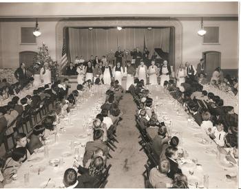 1941 Kids Christmas Party at our Old Elks Lodge.