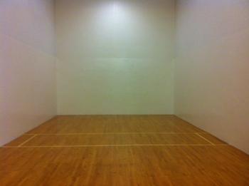 2013 - Racquetball Court After Paint