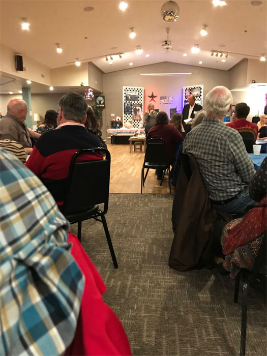 Our annual Veterans Fund Raiser Dinner & Auction