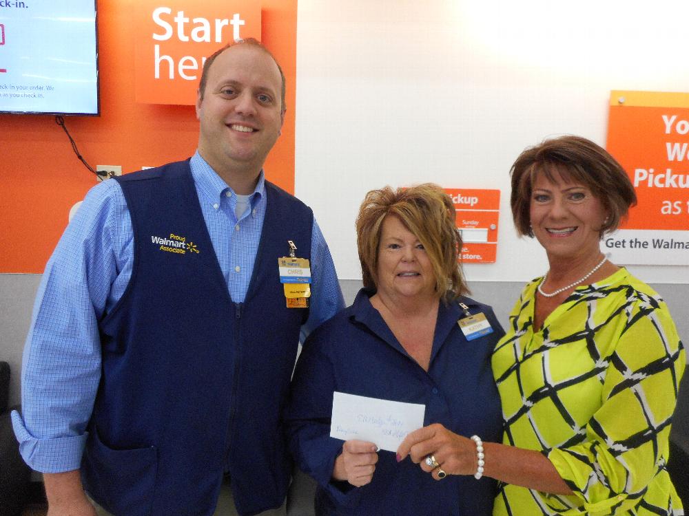 Walmart donates to Handbags of Hope