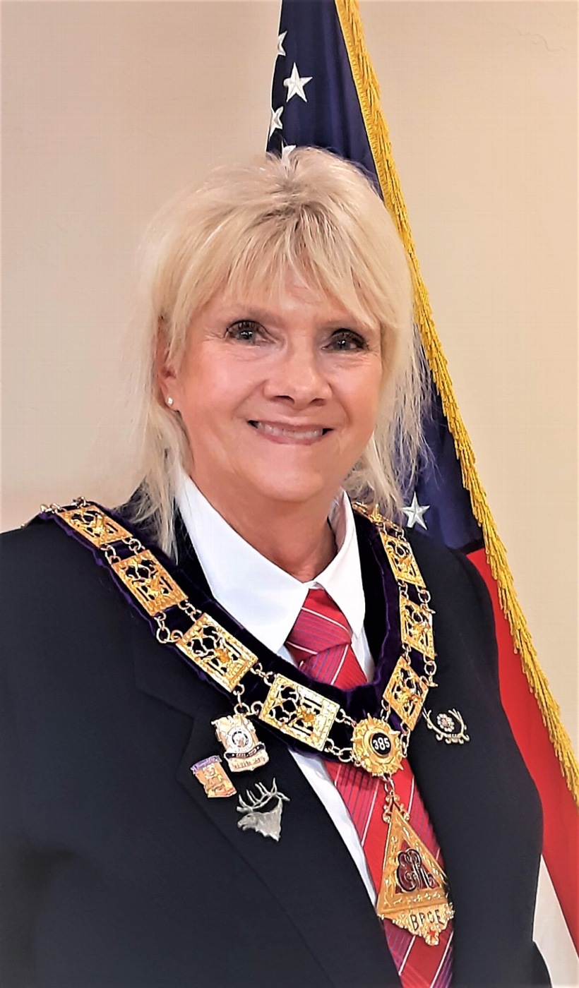 The Tucson Elks Lodge #385 is honored to inform you that our new Arizona Elks Association Vice President for the South for fraternal year 2025-2026 is our very own member
PER/Susan Trecartin.
Please join us in congratulating VP-South Susan Trecartin. 