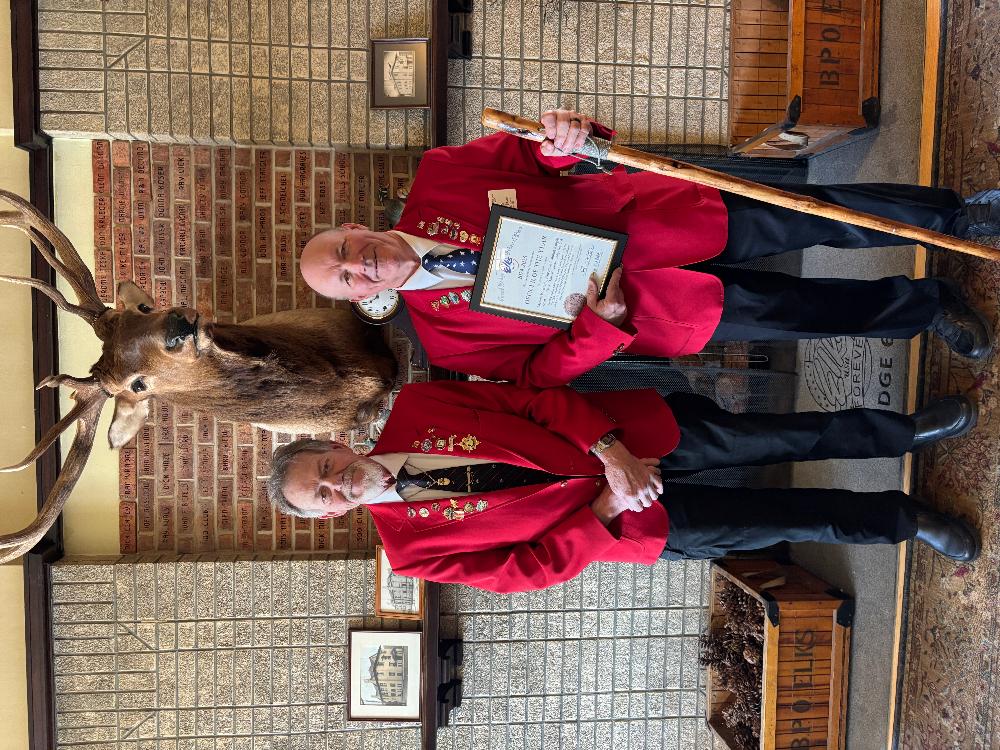 2024/25 Officer of the year Wayne Brady