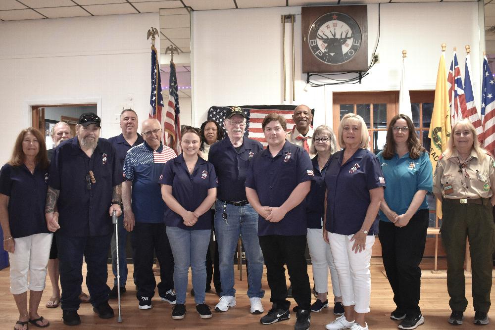 Flag day Service/ assisting was Boy scout 2025 