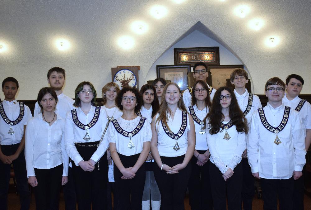 Initiation of Antler Officers Lodge 21 for the 2025 -2026 year