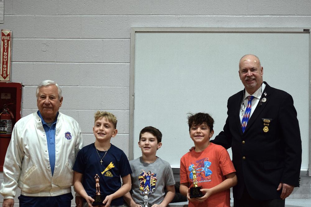 South Central District Hoop Shoot winners in their age group move up in competition 0118025