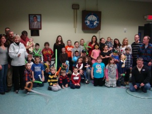 Picture taken at our Annual Family Fun Night. 