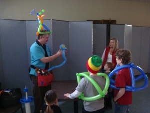 Family Fun Night at the Lodge with the Balloon Man