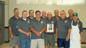Pictured are Cortland Elks Lodge 748 A-Team. A group of members that have been volunteering to cook every Sunday for the club's breakfast program.   