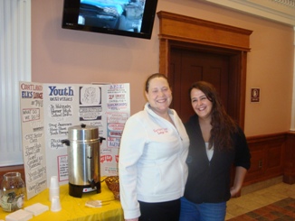 Jen and Angala close off the day at in a great smile. 