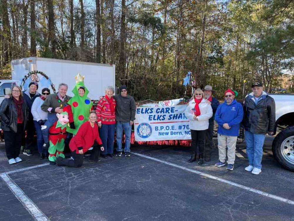 It was a great day for a parade
Cold but a great day