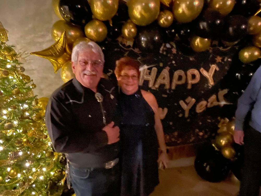 The Pascarellas attend the
New Years Eve Dinner Dance