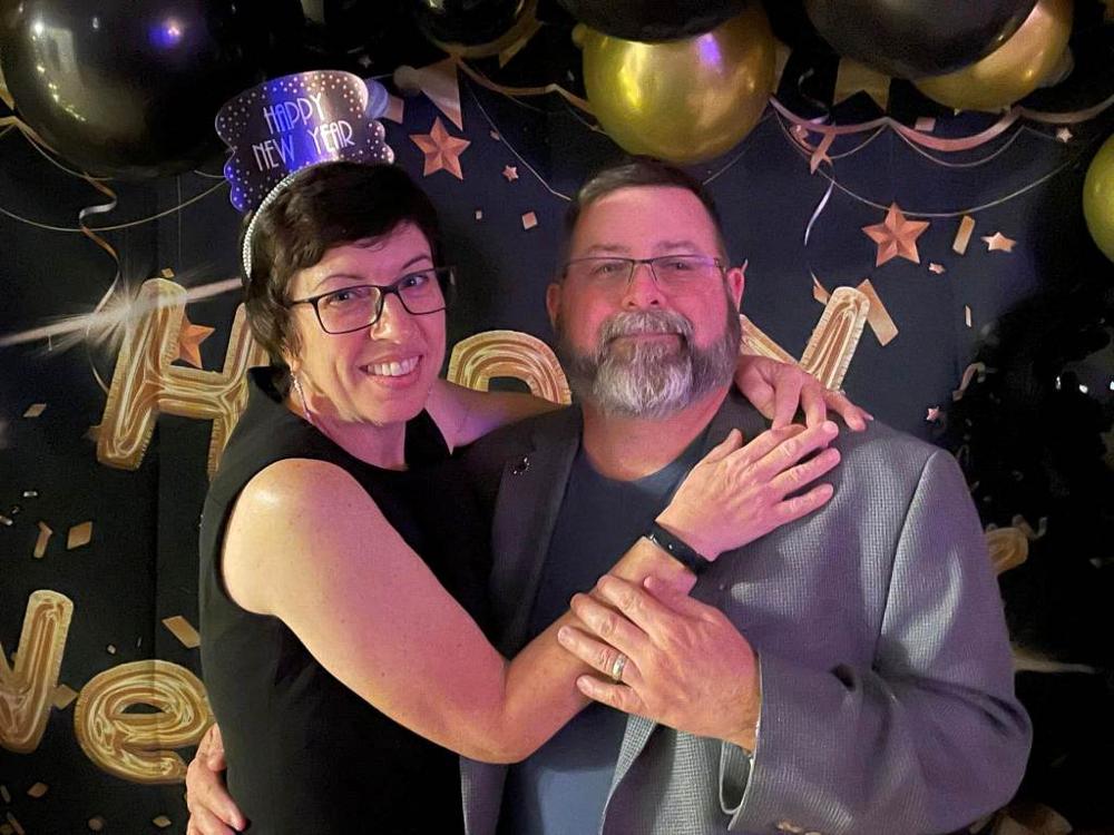 The Devines attend the
New Years Eve Dinner Dance