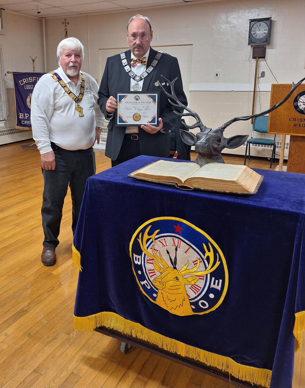 Volunteer of the year 