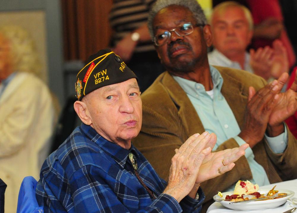 Every Veterans Day we hold a breakfast for all Veterans in our area.  