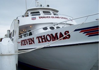 The first weekend of August we hold our Annual Cruise & Crab weekend.  It includes Seafood Buffet and Dance Friday night, Breakfast, Crab Feast and Sunset Cruise on the Steven Thomas on Saturday, and Continental Breakfast on Sunday.