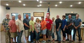 (Not Pictured in Order: Clint Hisey, Jan Conci, James Smith, Jessica Sutton, Brian Evans, Bill Womack, Norman Betts, Joseph Smith, Kerry Boatright, Julie Triplett, Rocky James, Destry Mitchell, and Daydra Waide)