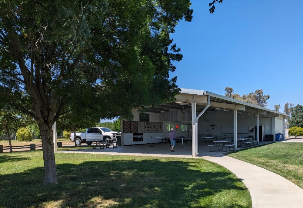 Elks Lodge #1240 RV Park ~ Pavillion with full kitchen attached.