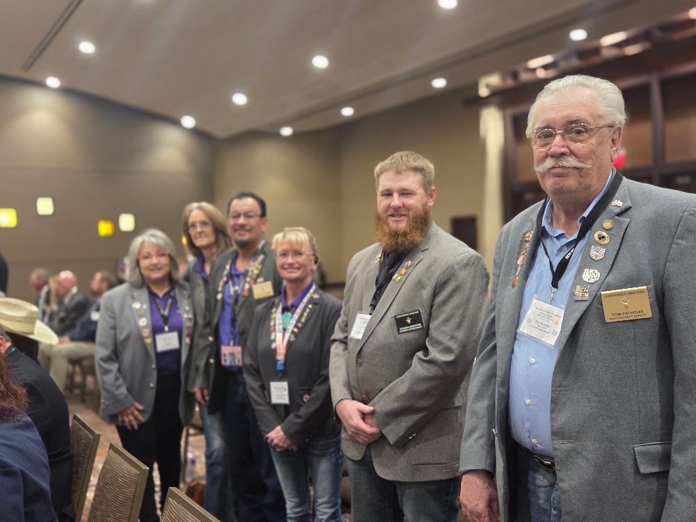 Clovis Officers at the State Spring Convention 2026