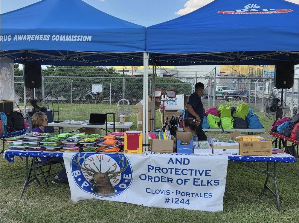 Setting up the table