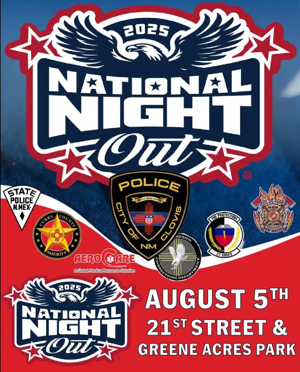 National Night Out Clovis NM 2025