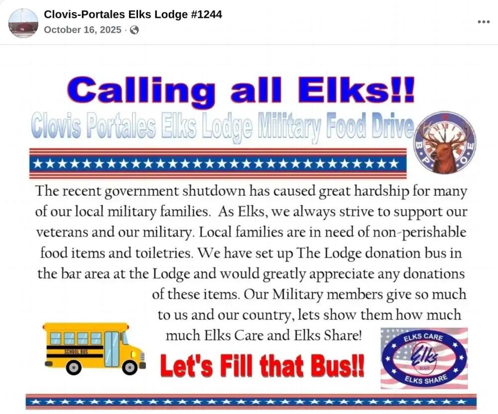 Supporting the troops!