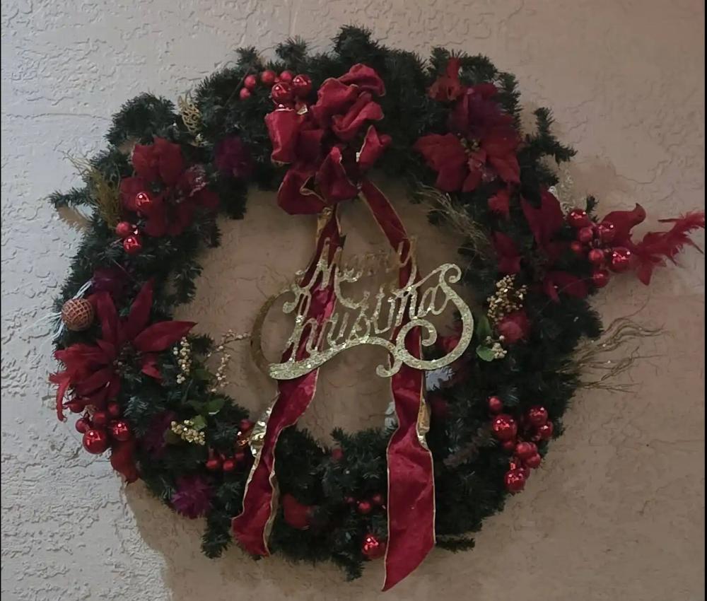 Lodge Christmas Wreath