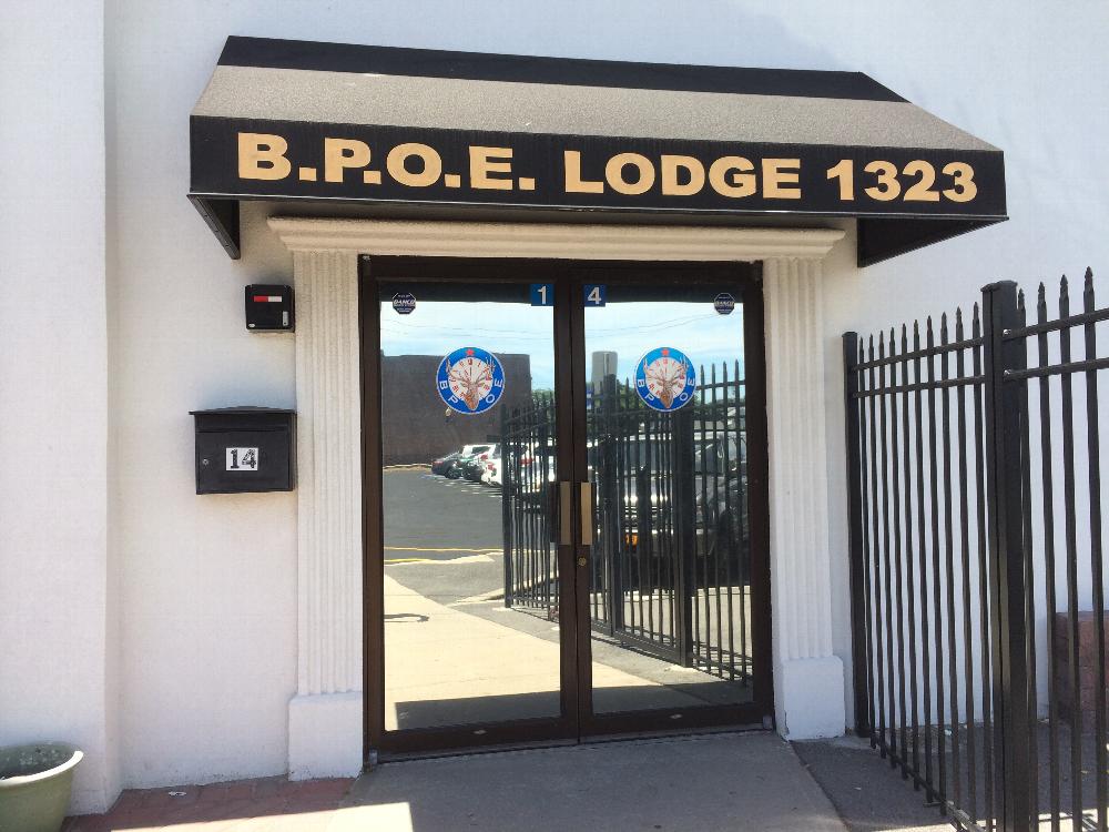 Main Entrance to Lodge