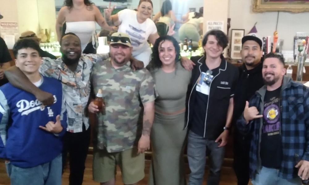 David Gray going to the army party