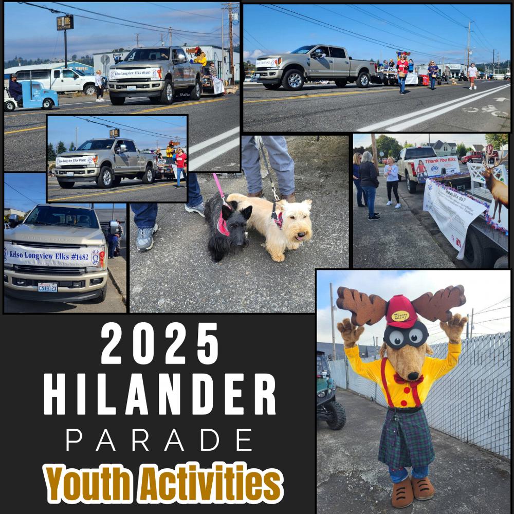 2025 Hilander Parade. We took 2nd Place! Congrats Youth Activities