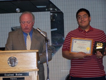 Youth Activities Awards Night - Student of the Year