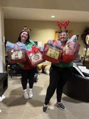 This makes it all worthwhile that our Lodge is able to help the children at Christmas time.  It should be Christmas all year round!