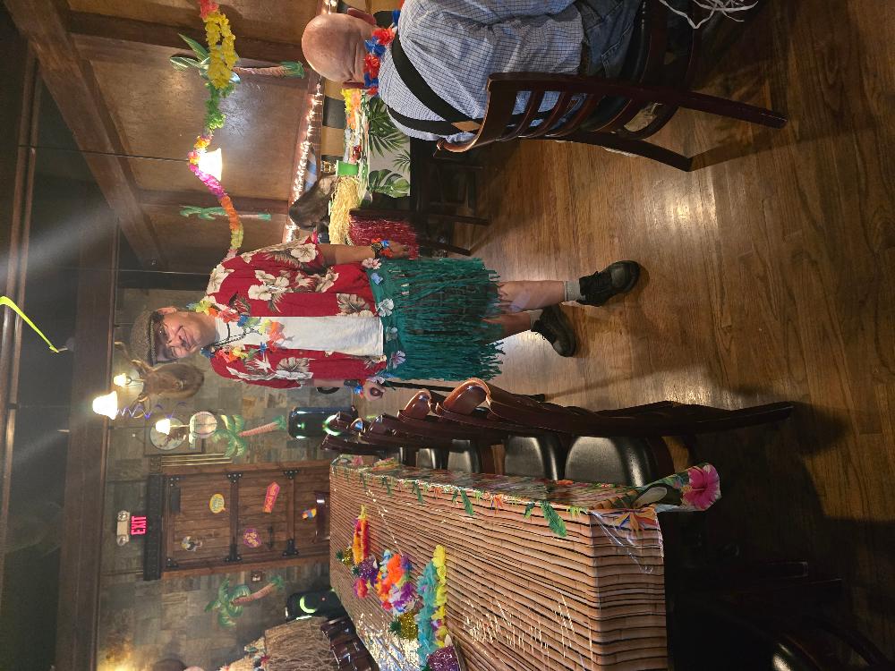 Yep!  Juston got a little crazy!! LOL!