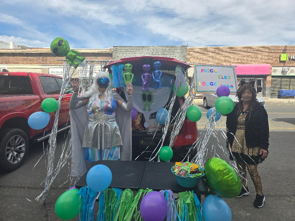 Linda and I decided to try the Price Main Street Mash this year!  Tons of fun and kids! Next year I hope more members get involved.