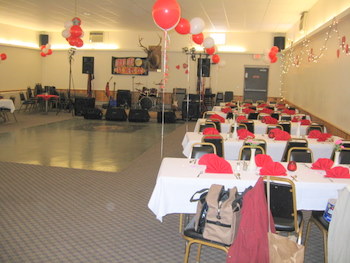 Dance Floor Dining Area