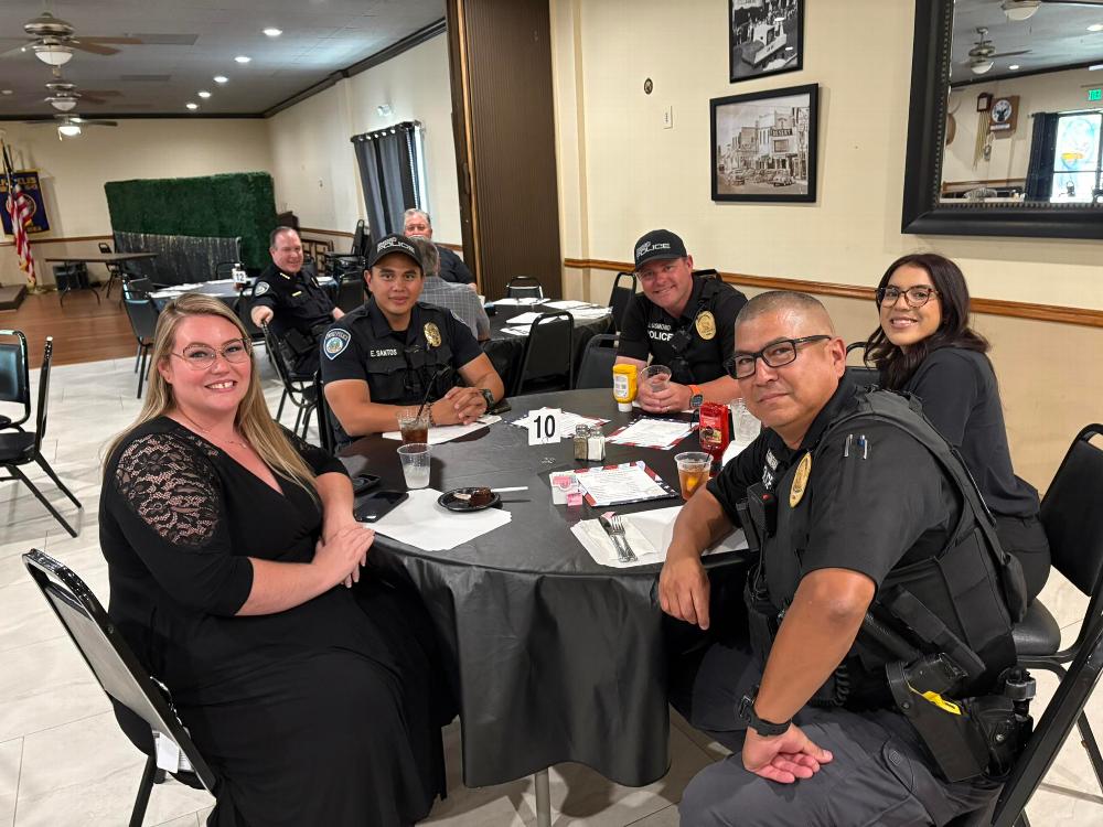 First Responders luncheon.