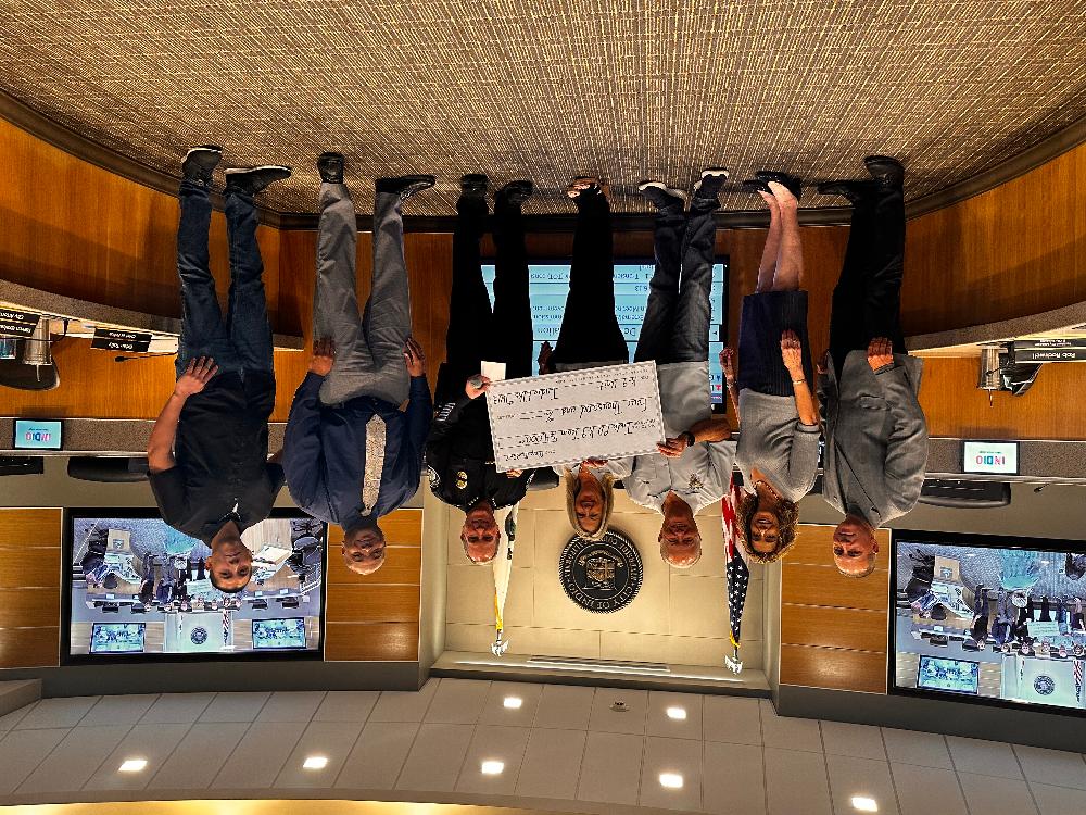 Indio Elks donated $4,000.00 to the Indio Police Dept. K-9 fund