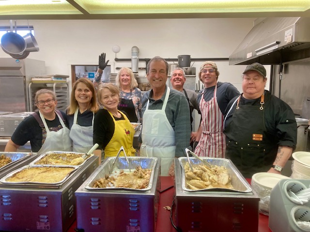 2024 Volunteers for the Jackson Hole Community Thanksgiving Dinner. 
