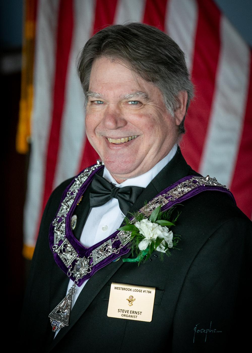 Congratulations Steve Ernst - Organist