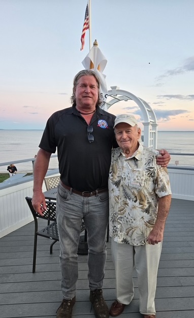 Welcome Edward Benoit, Westbrook Elks new member at the amazing age of 92!!  